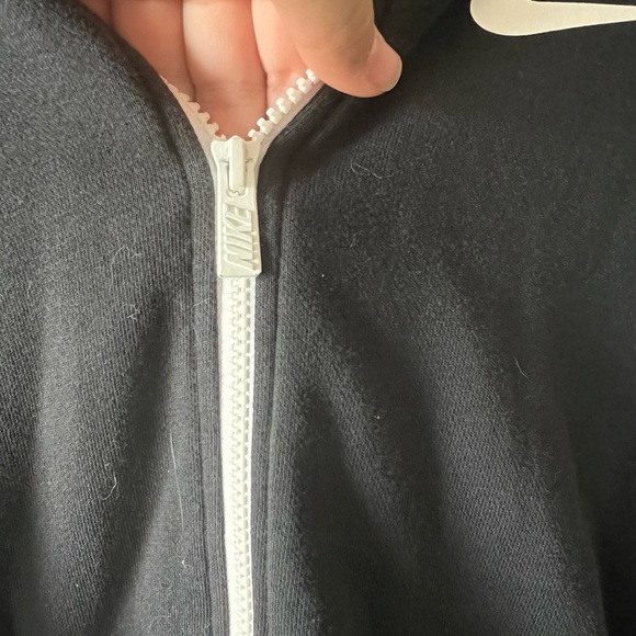 Nike Club Aop Full Zip Splatter Print Hoodie Size Small - Picture 2 of 8